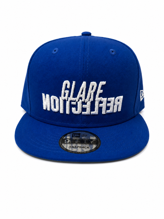 Royal and White Firecracker Snapback