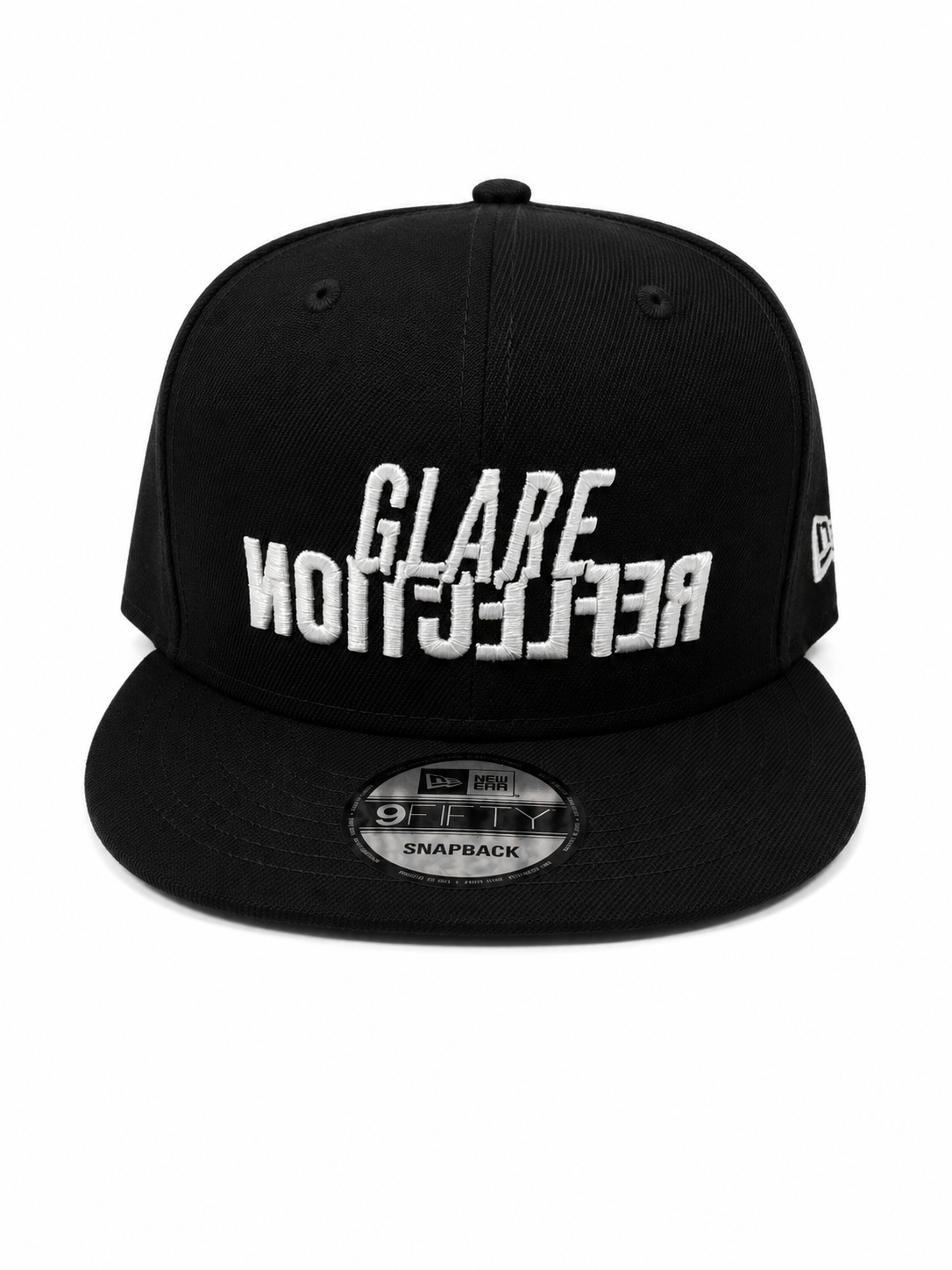 Black and White Firecracker Snapback
