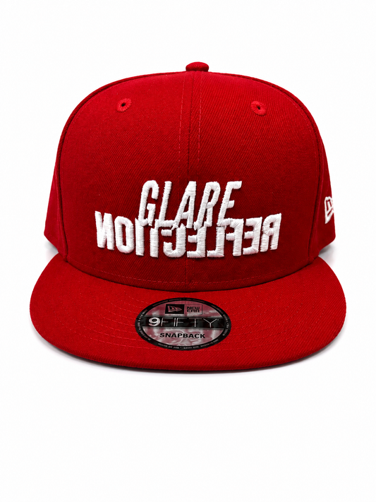 Red and White Firecracker Snapback